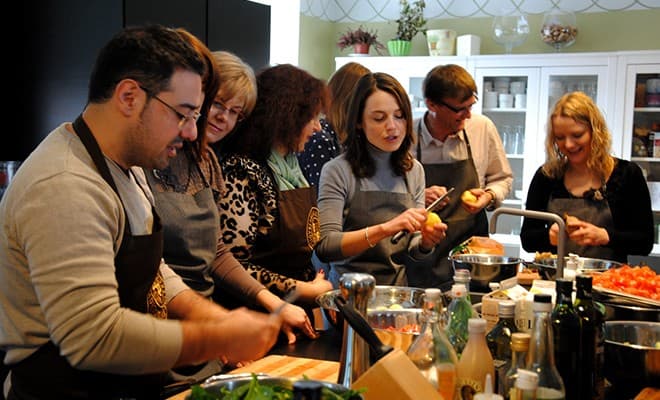 Cocina en equipo